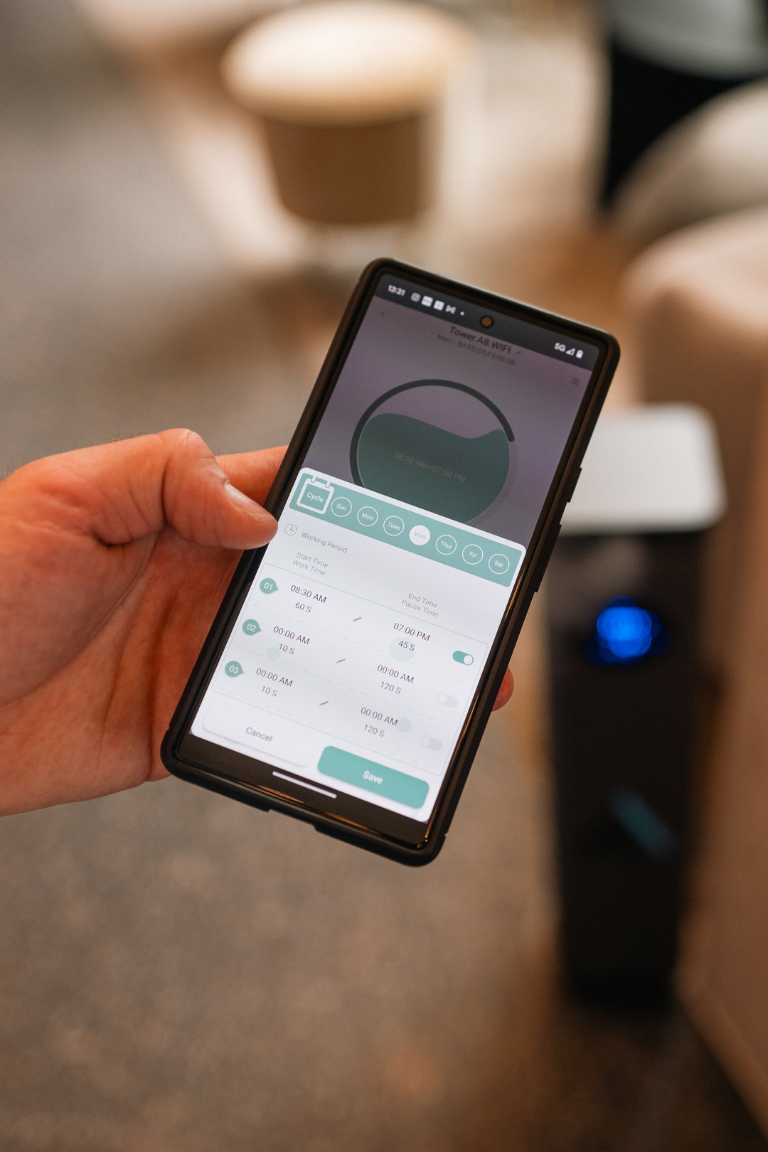 Mobile Phone Scent Machine Application